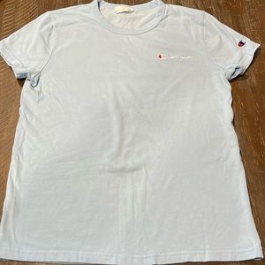 Light Blue Oversized Champion Tee